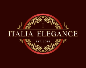 Luxury Elegant Ornament logo design