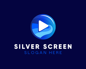 Mobile Application - Media Player Button logo design