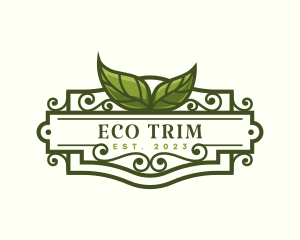 Natural Eco Leaf logo design