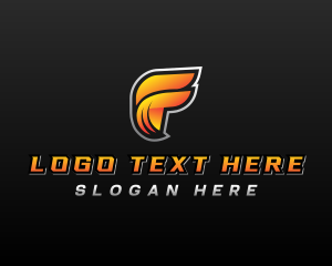 Modern - Esports Gaming App Letter F logo design