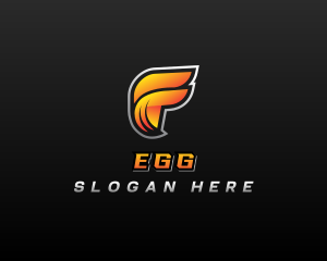 Modern - Esports Gaming App Letter F logo design