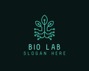 Biology - Biotech Plant Science logo design