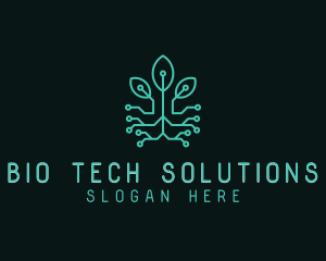 Biology - Biotech Plant Science logo design