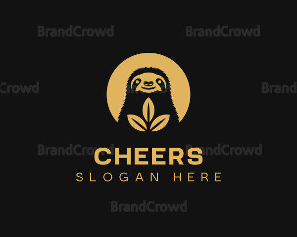 Sloth Wildlife Safari Logo