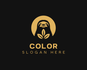 Sloth Wildlife Safari Logo