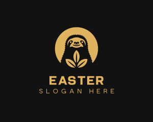 Sloth Wildlife Safari Logo