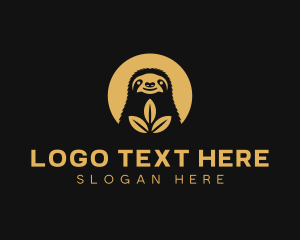 Sloth Wildlife Safari Logo