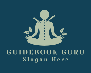 Meditation Guru Acupuncture logo design