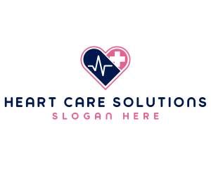 Medical Heart Beat logo design