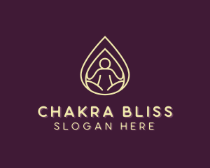 Chakra - Yoga Zen Relaxation logo design