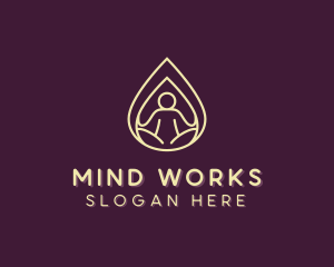 Yoga Zen Relaxation logo design