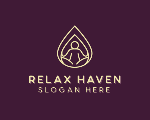 Yoga Zen Relaxation logo design