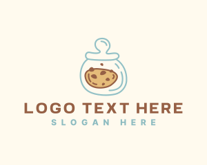 Sweet - Cookie Jar Snack logo design