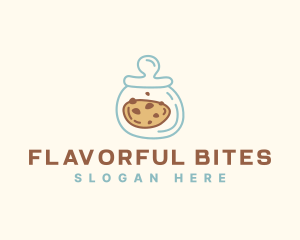 Tasty - Cookie Jar Snack logo design