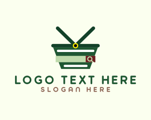 Online Services - Online Shopping Search logo design