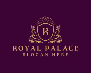 Elegant Royal Shield logo design