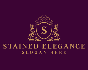 Elegant Royal Shield logo design