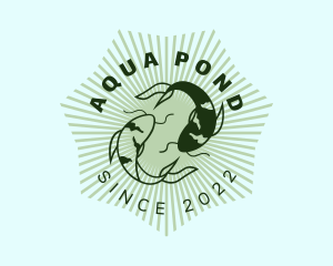 Pond - Koi Pond Conservation logo design