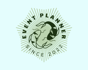 Wildlife Center - Koi Pond Conservation logo design
