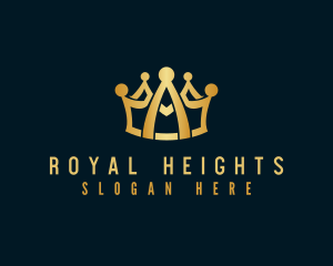 Royal Luxury Crown logo design