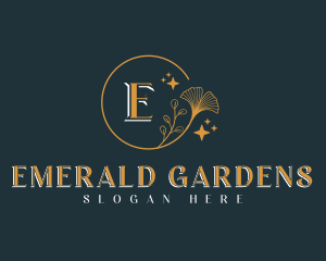 Golden Leaf Therapy logo design