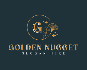 Golden Leaf Therapy logo design