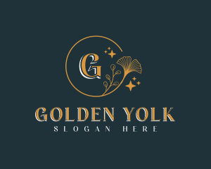 Golden Leaf Therapy logo design