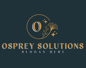 Golden Leaf Therapy logo design