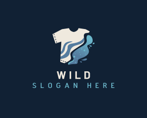 Splash - Clean Shirt Laundromat logo design