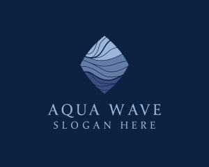 Diamond Wave Agency logo design