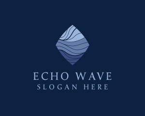 Diamond Wave Agency logo design