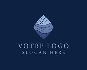Professional - Diamond Wave Agency logo design