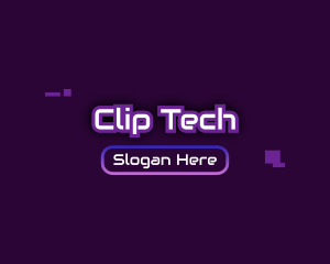 Digital Tech Wordmark logo design