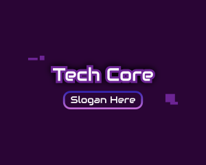 Digital Tech Wordmark logo design