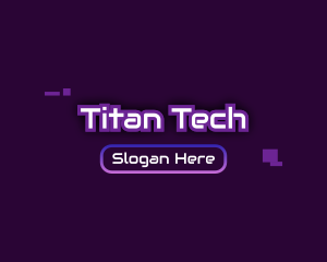 Digital Tech Wordmark logo design