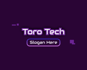 Digital Tech Wordmark logo design