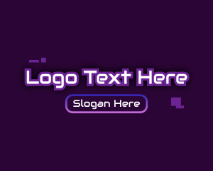 Technology - Digital Tech Wordmark logo design