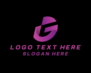 It - Gradient Tech Programmer logo design
