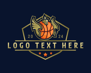Basketball Team Tournament Logo
