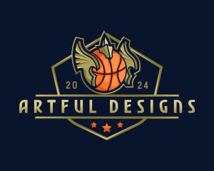 Basketball Team Tournament logo design