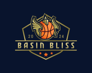 Basketball Team Tournament logo design