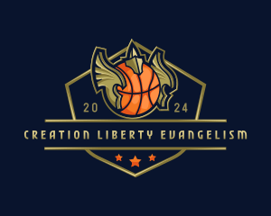 Basketball Team Tournament logo design