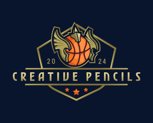 Basketball Team Tournament logo design