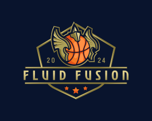 Basketball Team Tournament logo design