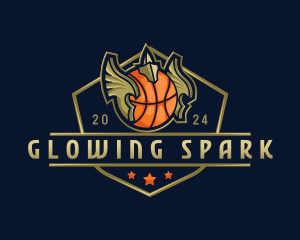 Basketball Team Tournament logo design