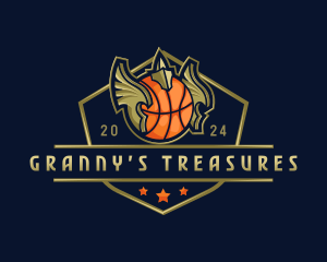 Basketball Team Tournament logo design