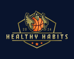 Basketball Team Tournament logo design