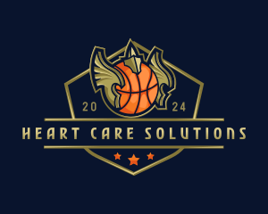 Basketball Team Tournament logo design