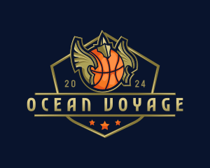 Basketball Team Tournament logo design