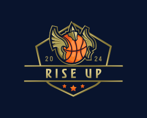 Basketball Team Tournament logo design